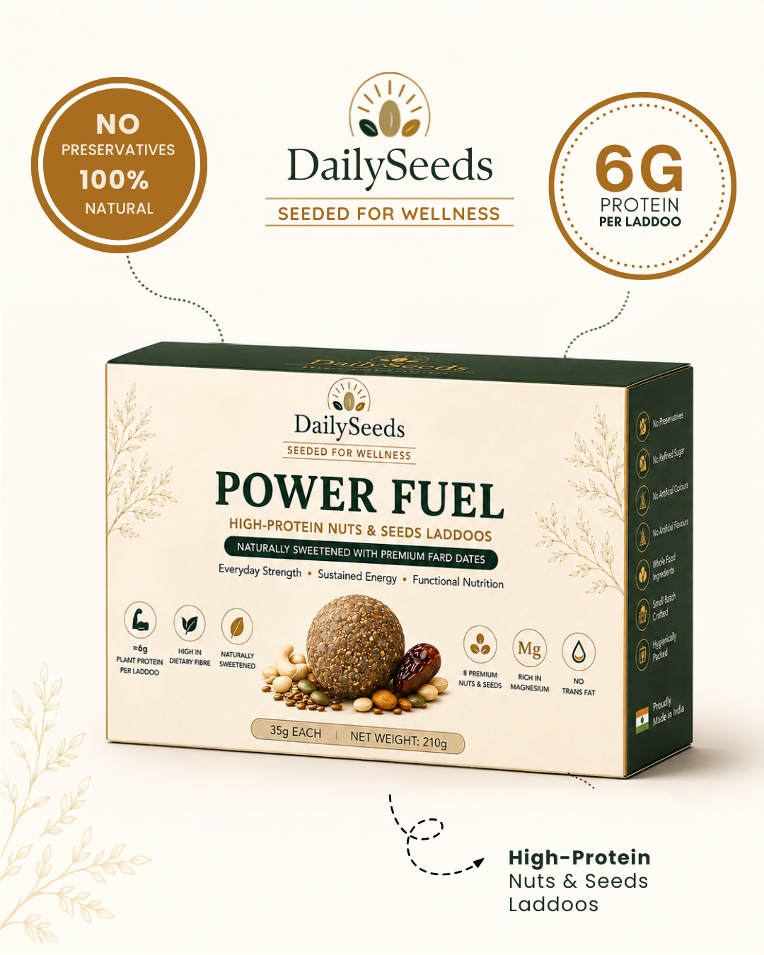 Power Fuel Protein Laddoo