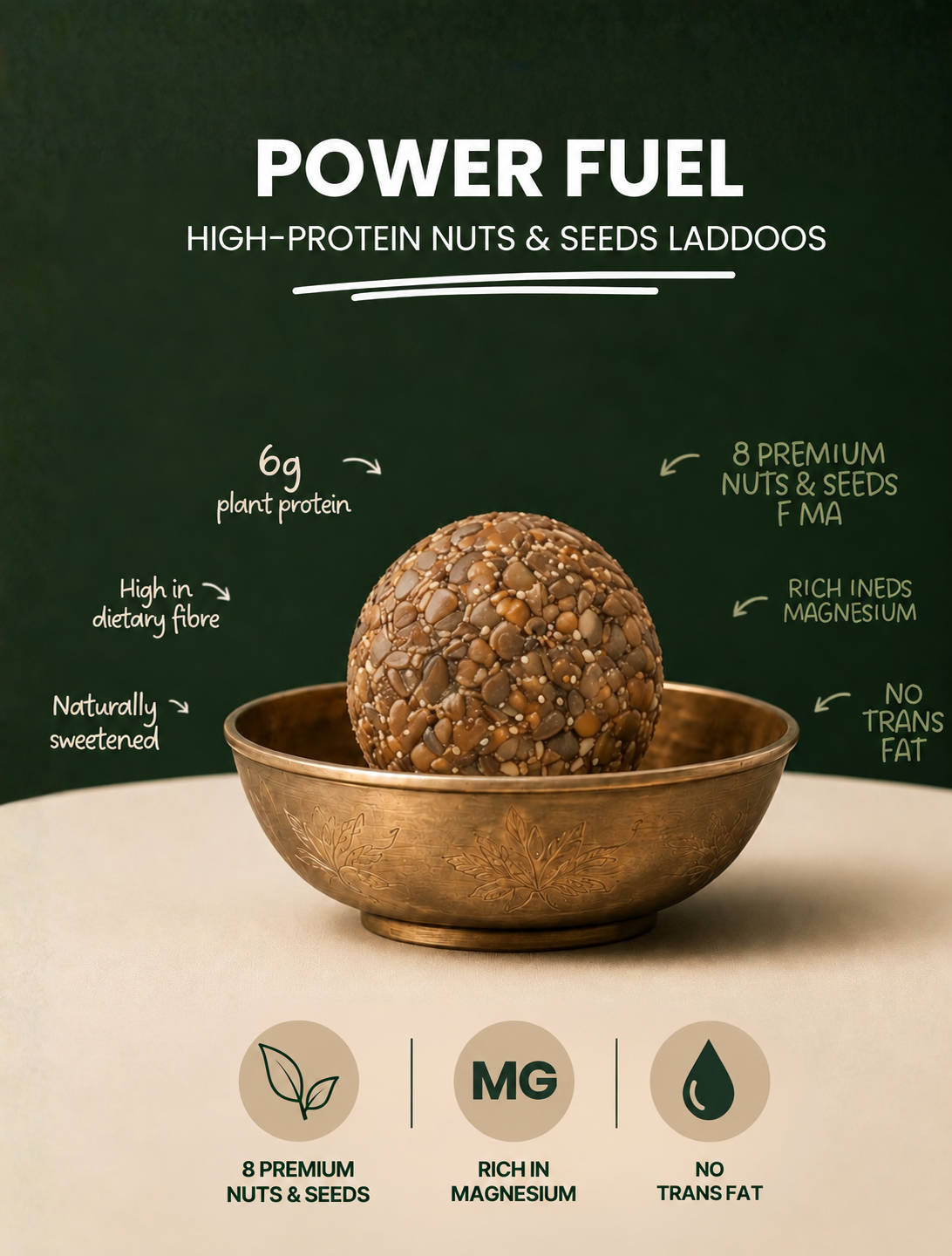 Power Fuel Protein Laddoo