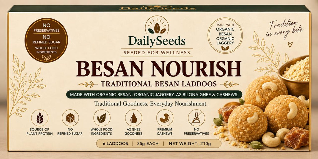 ORGANIC BESAN LADDOO